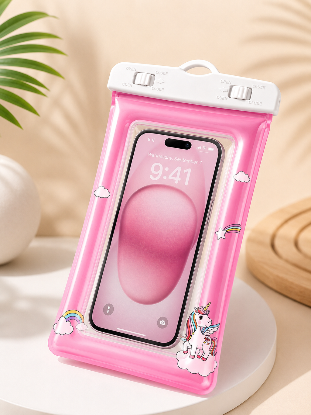 Premium Waterproof Mobile Pouch – Universal Underwater Phone Case with Secure Lock | Fits All Smartphones