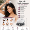 Premium 3D Electric Scalp Massager – USB Rechargeable | Deep Head, Neck & Full Body Relaxation