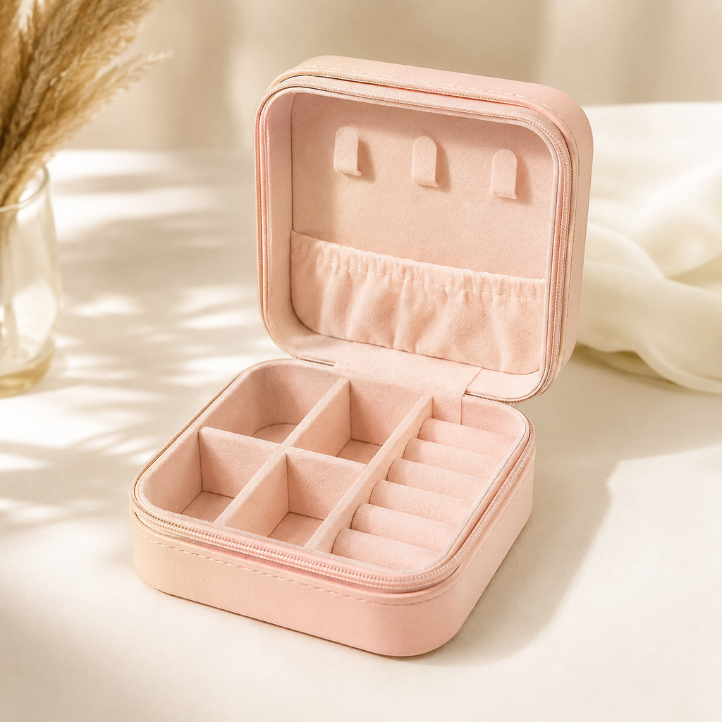 Buy Premium Travel Jewellery Box Organizer Online | TheShoppozon.in