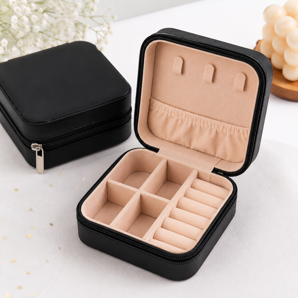 Buy Premium Travel Jewellery Box Organizer Online | TheShoppozon.in
